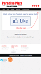Mobile Screenshot of paradisepizzabellmawr.com